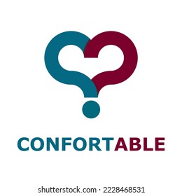 CONFORTABLE ICON FOR LOGO DESIGN