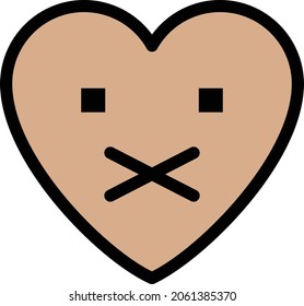 confounded vector colour line  icon