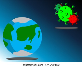 The confrontation between the world and New virus Covid-19.