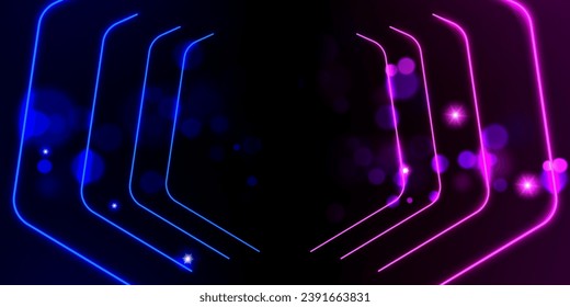 Confrontation concept, competition vs match game. Battle game background. Versus Vector.