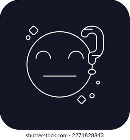 Confundir comentarios Iconos de retroalimentación con un estilo de contorno rellenado de negro. Icono de línea delgada relacionado con comentarios, calificaciones, testimonios, respuesta rápida, satisfacción y más. Icono web simple. Ilustración del vector