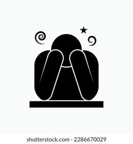 Verwechsle das Symbol. Kompliziertes Komplikationssymbol.