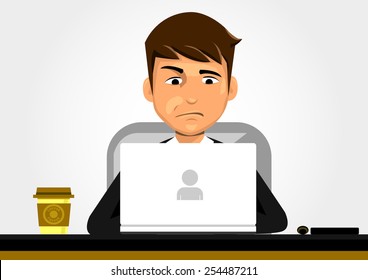 Confused Businessman