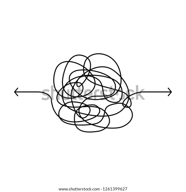 白い背景に混乱した難しい方法のアイコンベクター画像 ウェブサイト Ui ロゴの複雑で難しい方法のアイコン クリエイティブアートデザイン ベクターイラスト のベクター画像素材 ロイヤリティフリー