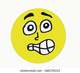 confused emoticon emoji. this is a vector