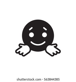 confused emoticon icon illustration isolated vector sign symbol