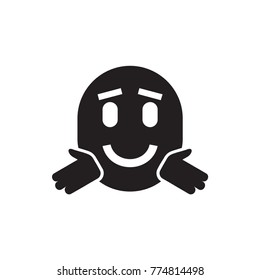 confused emoticon icon illustration isolated vector sign symbol