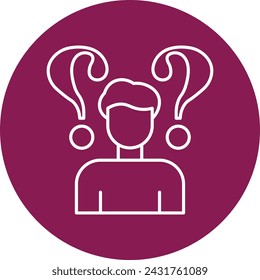Confused Icon Design For Personal And Commercial Use