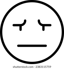 vector de ilustración de línea confusa