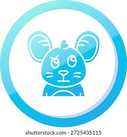 Diseño de icono de Vector de línea confusa