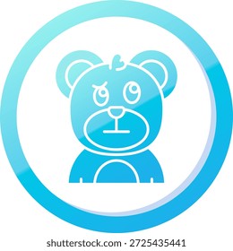 Diseño de icono de Vector de línea confusa