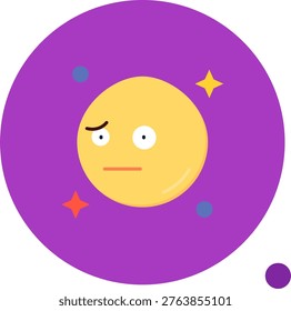Confused Line vector Icon Design