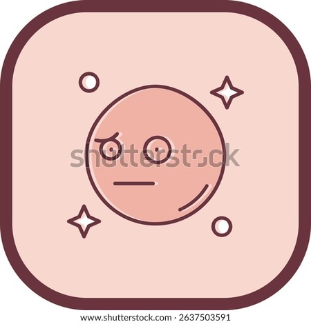 Confused Line vector Icon Design