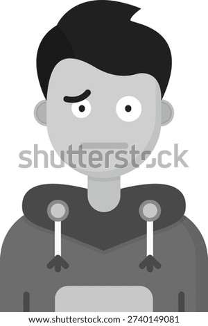 Confused Line vector Icon Design