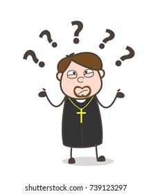 Confused Priest Behavior and Expression