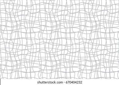 Confusing lines watermark abstract seamless pattern. Vector illustration.