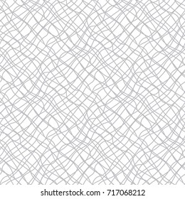 Confusing lines watermark abstract seamless pattern. Vector illustration.