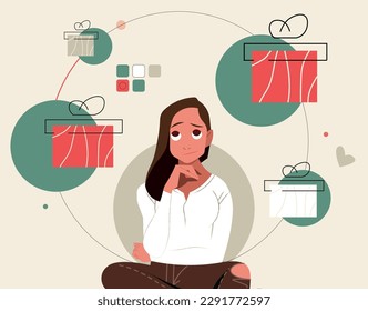 Confusion in choosing gifts through electronic platforms