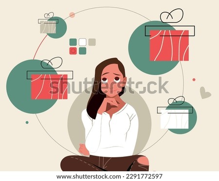 Confusion in choosing gifts through electronic platforms
