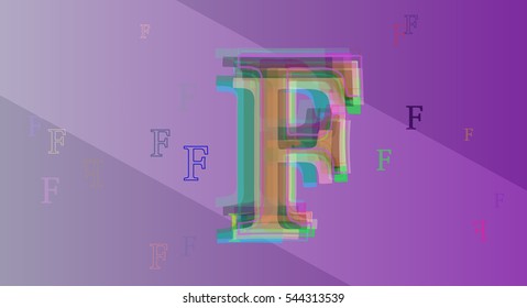 confusion and F, modern movement of alphabet