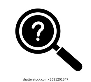 Confusion and Inquiry Symbol Vector Illustration