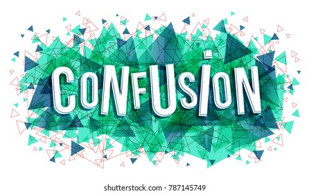 Confusion word concept
