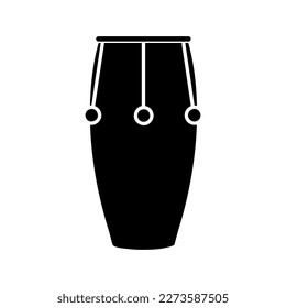 Conga drums , musical instrument vector trendy style illustration..eps