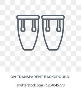 Conga icon. Conga design concept from  collection. Simple element vector illustration on transparent background.