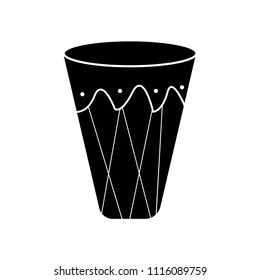 conga icon vector icon. Simple element illustration. conga symbol design. Can be used for web and mobile.