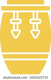 Conga vector icon. Can be used for printing, mobile and web applications.