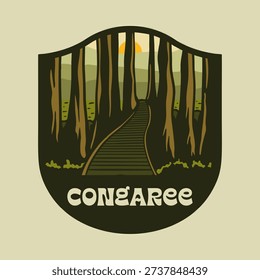 CONGAREE NATIONAL PARK VECTOR LOGO