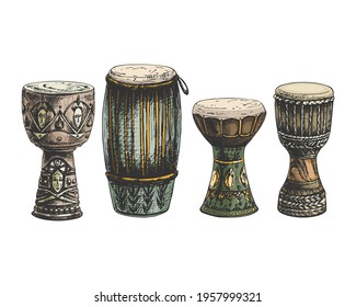 Djembe वेक्टर कला और ग्राफिक्सDjembe वेक्टर कला और ग्राफिक्स  