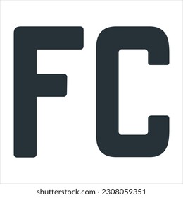Congo Franc and Comorian Franc Currency Symbol Icon
