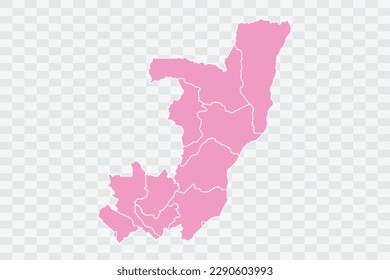 Congo Map color rosa Archivos de calidad de fondo png