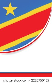 Congo Republic Flyer Design and Congo Republic Flag Flyer Design