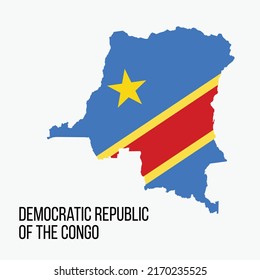 démocratique république de le Congo drapeau bouton. rond drapeau de rdc.  vecteur drapeau, symbole. couleurs et proportion correctement. 29748823 Art  vectoriel chez Vecteezy