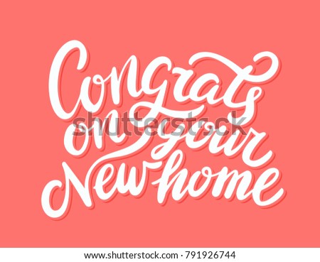 Congrats on your New Home! Greeting card.