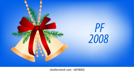 Congratulation card to Christmas and New year