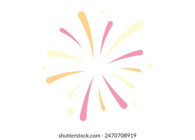 Congratulation Element Flat Sticker Design