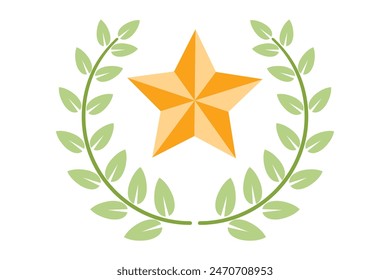 Congratulation Element Flat Sticker Design