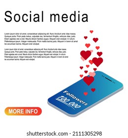 Congratulation isometric number lettering, Collection celebrate icon, web online post vector illustration .