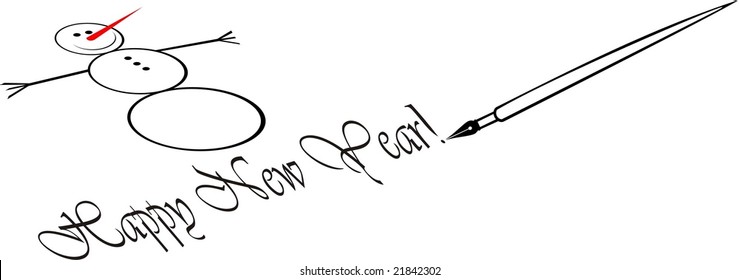 congratulation on the occasion, written by pen on paper