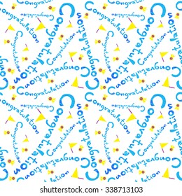Congratulation pattern 