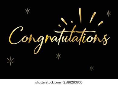 Congratulation text design for wishing card design. congratulation calligraphy , hand drawn lettering , congrats grads on white background eps 888.