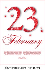 Congratulations to 23  february