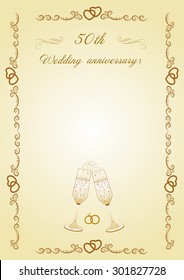 Congratulations to the 50 anniversary of the wedding