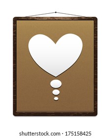 Congratulations board in a wooden frame
