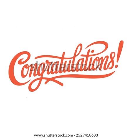 Congratulations calligraphy, Congratulations on Your Outstanding Work!