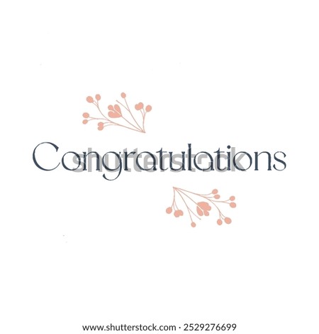 Congratulations calligraphy, Success Has Your Name on It – Congratulations!