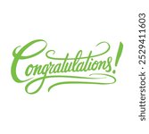 Congratulations calligraphy, Here’s to Your Great Success – Congrats!